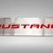 American Car Craft 2015-2017 Mustang GT/EcoBoost - Radiator Cover Vanity Plate 'MUSTANG', Brushed, Choose Color 273072