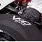 American Car Craft 2003-2007 Dodge Viper - Air Box Letters "V-10 505", Polished Stainless Steel 973002