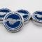 American Car Craft 2015-2025 Mustang - Fluid Cap Cover Automatic transmissions only, Pony logo 4Pc Set, Choose Inlay Color 273121