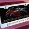 American Car Craft Mustang GT - Custom COYOTE License Plate Frame, Stainless Steel, Choose Inlay Color 272031