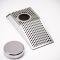American Car Craft 2008-2013 C6/Z06/GS Corvette - Perforated Power Steering Reservoir Cover with cap, Stainless Steel 043120