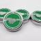 American Car Craft 2015-2025 Mustang - Fluid Cap Cover Automatic transmissions only, Pony logo 4Pc Set, Choose Inlay Color 273121