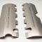 American Car Craft 2011-2017 Mustang GT - POWERED BY FORD Etched Fuel Rail Covers, Stainless Steel, Choose Finish 273046