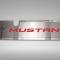 American Car Craft 2015-2017 Mustang GT- Radiator Cover Vanity Plate 'Pony & MUSTANG', Brushed, Choose Color 273070