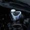 American Car Craft 2015-2023 Mustang Master Cylinder Cover Brushed with Carbon Fiber Top Plate with Brushed Trim 273101