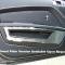 American Car Craft 2010-2014 Mustang V6/GT - Door Guards Brushed with Polished Trim 2Pc (Plain with No Lettering) 271036-PLAIN