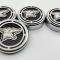 American Car Craft 2015-2025 Mustang - Fluid Cap Cover Automatic transmissions only, Coyote logo 4Pc Set, Choose Inlay Color 273120