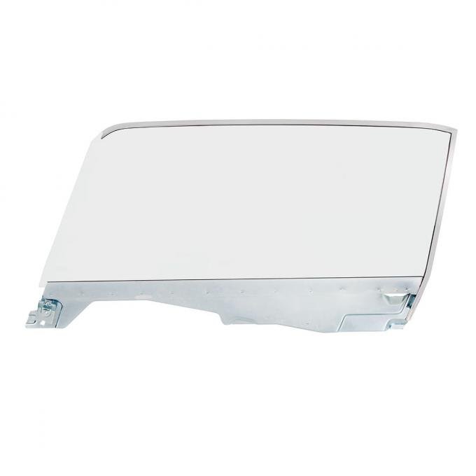 United Pacific Untinted Door Glass Assembly For 1964.5-66 Ford Mustang Convertible - L/H 110605