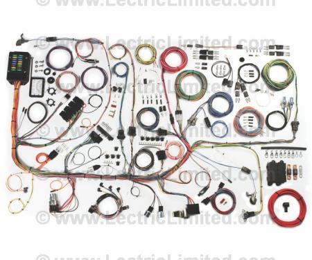 Lectric Limited 1967-1968 Ford Mustang Classic Update Series Wiring Harness System 510055