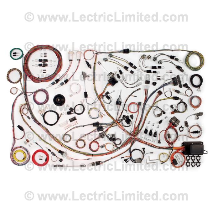Lectric Limited 1971-1973 Ford Mustang Classic Update Series Wiring Harness System 510662