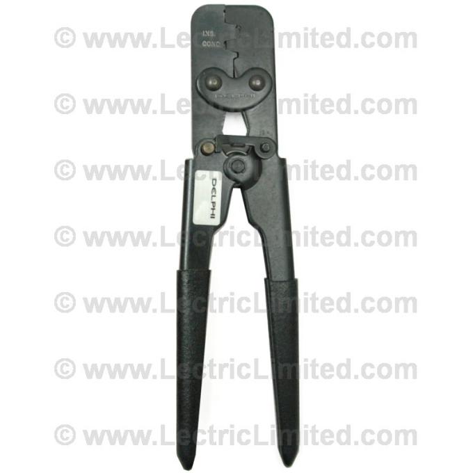 Lectric Limited 1929-2012 American Motors / Buick / Cadillac / Chevrolet / Chrysler / DeSoto / Dodge / Ford / GMC / Jeep / Mercury / Oldsmobile / Plymouth / Pontiac / Studebaker Terminal Crimping Tool 12040070