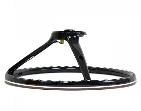 ACP Steering Wheel Rim Blow 3-Spoke Deluxe Woodgrain FM-ES008ED