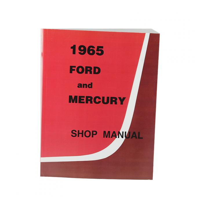 Dennis Carpenter Shop Manual - 1965 Ford Car CA-6500