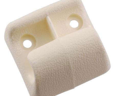 Dennis Carpenter Sun Visor Anchor Pin Clip - White - 1968-79 Ford Truck, 1978-79 Ford Bronco, 1968-79 Ford Car C8ZZ-6504132-A1W