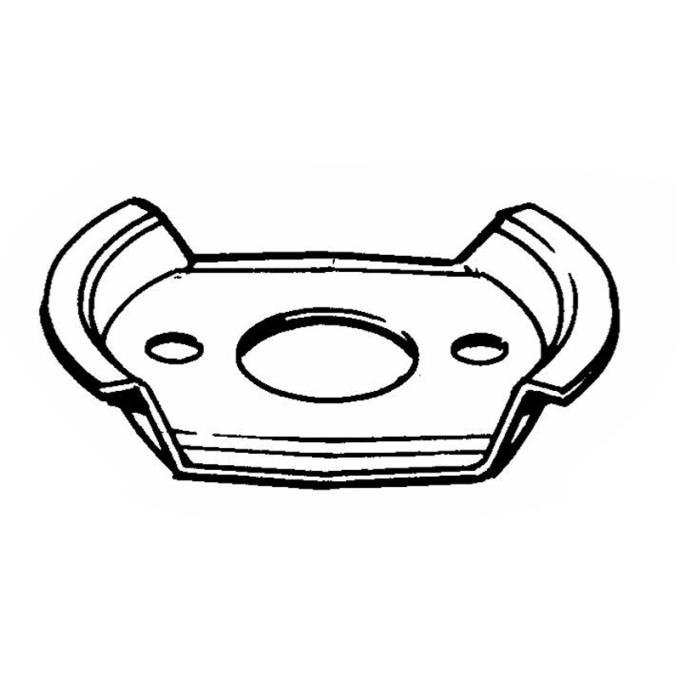Daniel Carpenter 1970-73 Hood Lock Retainer - Reproduction D0ZZ-16712-R