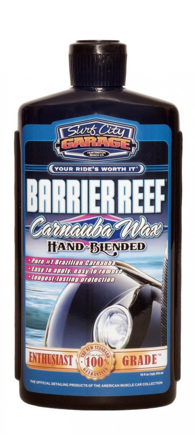 Surf City Garage Barrier Reef® Carnauba Liquid Wax, 16 Ounce Mustang