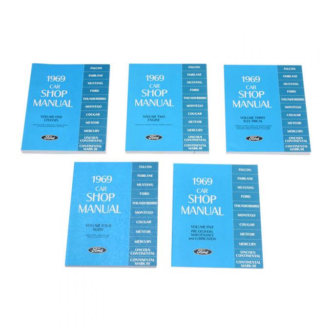 Dennis Carpenter Book Manual - Shop Manual - 1969 Ford Car   CA-6900