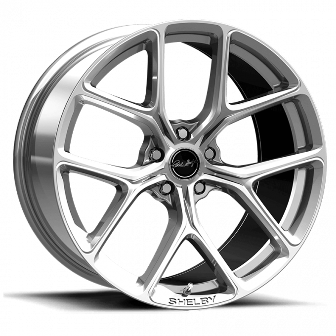 CARROLL SHELBY WHEELS 2005-2020 Ford Mustang Shelby CS3 20x9.5, Chrome Powder CS3-295430-CP