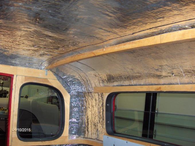 HushMat 1987-1995 Jeep Wrangler  Roof Thermal Insulation and Deadener 665235