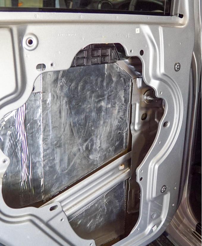 HushMat 2015-2023 Mercedes-Benz Sprinter 2500  Rear Door Sound Deadening Insulation Kit 599006