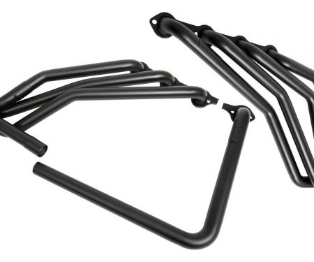 Hedman Street Headers Long Tube, Steel, Black Ceramic Coated, Ford 302, Pair 88353