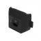 Trim Parts 1968-76 Chevrolet Corvette Black Rear View Mirror Bracket Cover, Each 5226