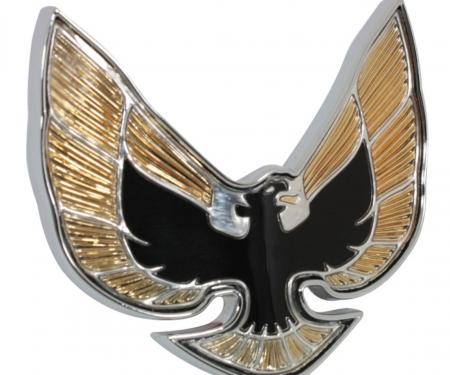 Trim Parts 1974-76 Pontiac Firebird Black & Gold "Special Edition" Front Emblem 8550A