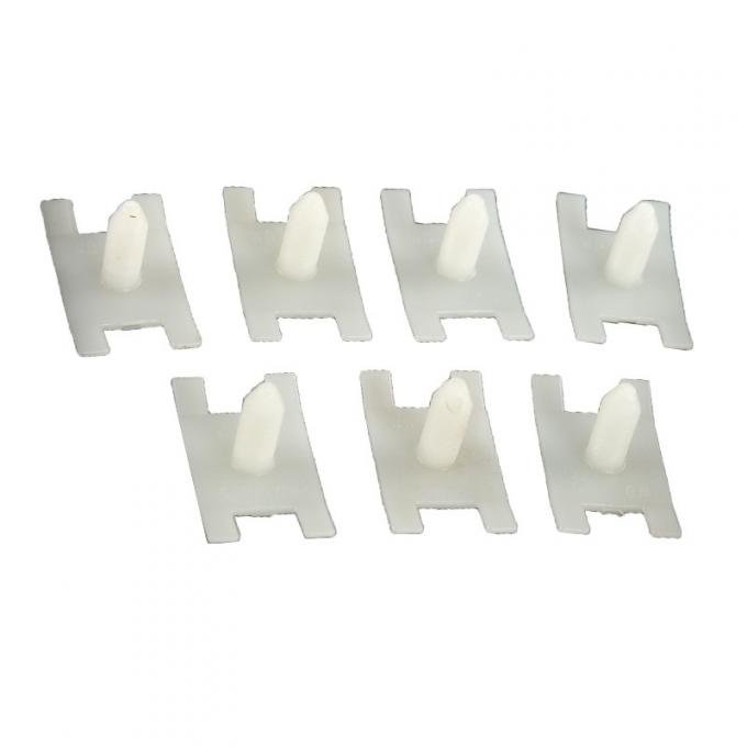 Pony Enterprises 1979-1986 Ford Mustang Exterior Outside Door Belt Molding Plastic Retainers 977