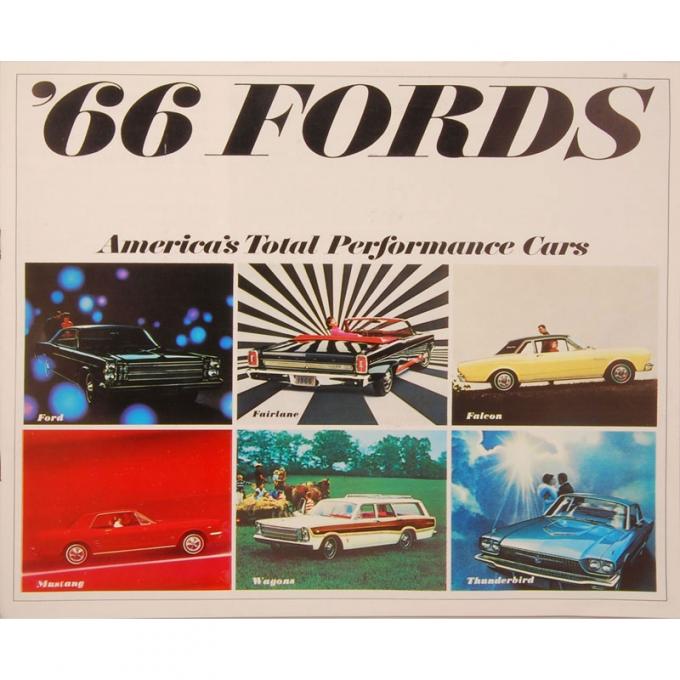 Dennis Carpenter Sale Brochure - 1966 Ford Car CA-6630