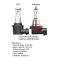 Oracle Lighting 9007 VSeries LED Headlight Bulb Conversion Kit, 6000K V5241-001
