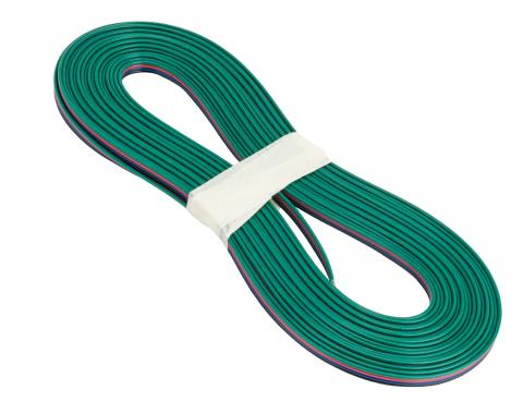 Oracle Lighting 22AWG 4 Conductor RGB Installation Wire, Sold by the Foot 2006-001