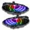 Oracle Lighting Dynamic ColorSHIFT Headlight DRL Halo Kit w/ Sequential Turn Signal 1446-332