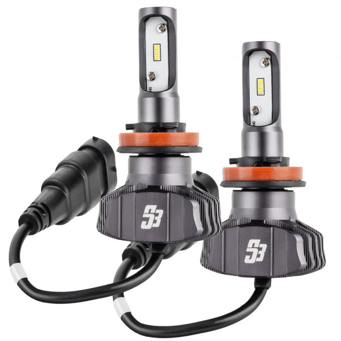 Oracle Lighting H11 S3 LED Headlight Bulb Conversion Kit, 6000K S5235-001