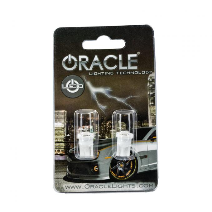 Oracle Lighting T10 1 LED 3-Chip SMD Bulbs, Blue, Pair 4806-002