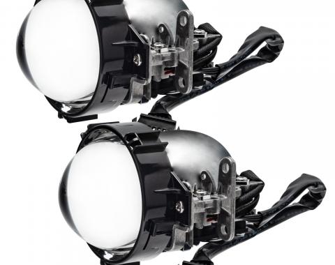 Oracle Lighting 2.5 in. 70mm Bi-LED 35W Retrofit Projectors, 5500K, Pair 8531-504