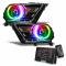 Oracle Lighting SMD Pre-Assembled Headlights, Non-HID, ColorSHIFT 2.0 7050-333