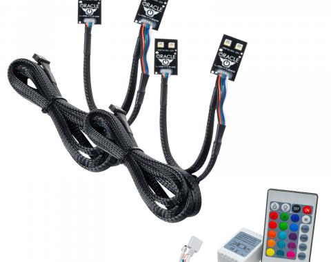 Oracle Lighting 2021 Ford Bronco Sport ColorSHIFT RGB+W DRL + Halo Upgrade 1454-504