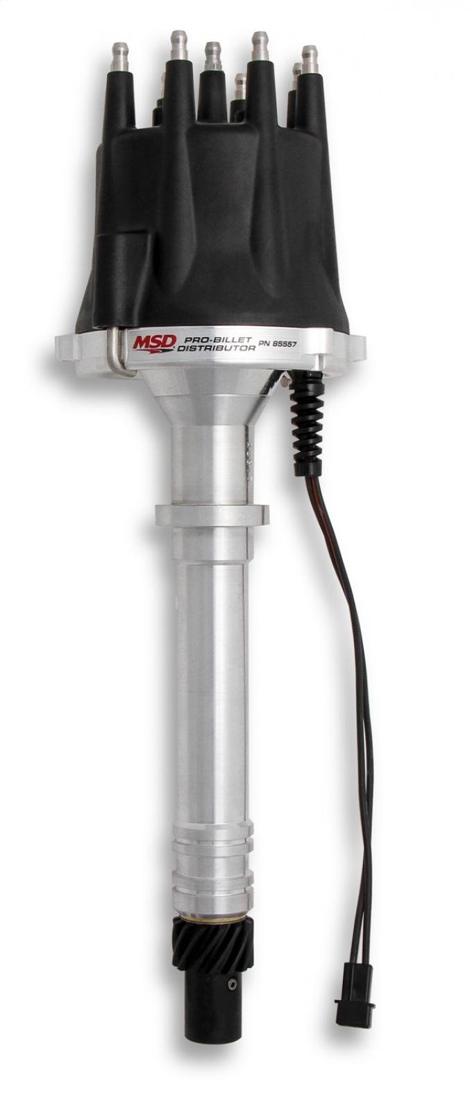 MSD Chevy V8 Pro-Billet Distributor w/Black Cap 85557