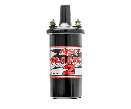 MSD Ignition Coil, Blaster 2, Black 82023