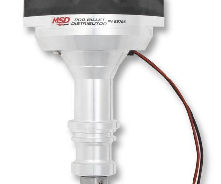 MSD Ford 289-302 Small Diameter Black Cap Pro-Billet Distributor 85795