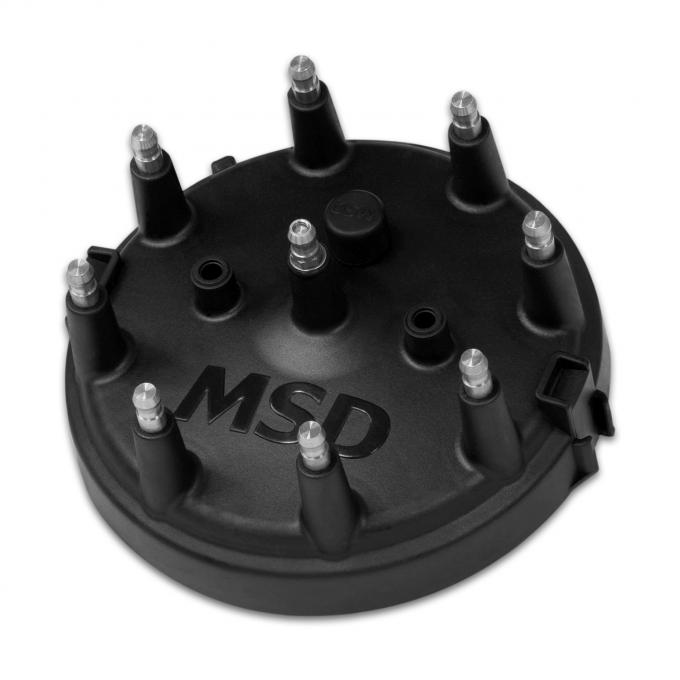 MSD Distributor Cap, Ford HEI, Black 84083