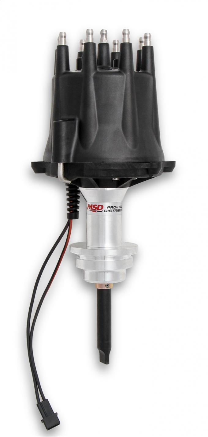MSD Black Chrysler 318-360 Pro-Billet Distributor 85345