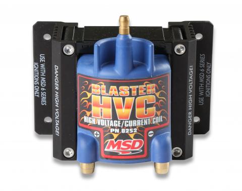 MSD Ignition Coil, Blaster HVC, Blue 8252