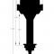 MSD Black, Chrysler 426, 440 Dual Sync Distributor 23833