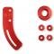 MSD Crank Trigger Wheel Kit, Flying Magnet, Hall-Effect , SBC, 7 In. 86101
