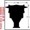 MSD Ford 351W Crab Cap Distributor 85844