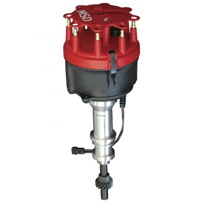 MSD Billet Distributor, Ford, Small Block, Iron Gear 8582