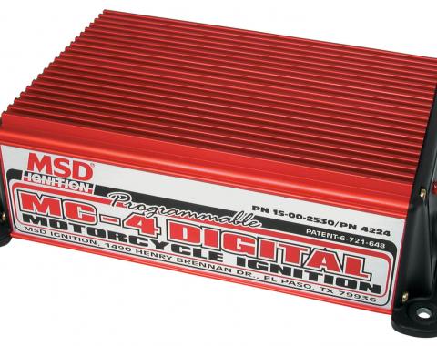MSD Programmable MC-4 Motorcycle Ignition 4224