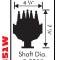 MSD Ford 351W Small Diameter Pro-Billet Distributor 8578