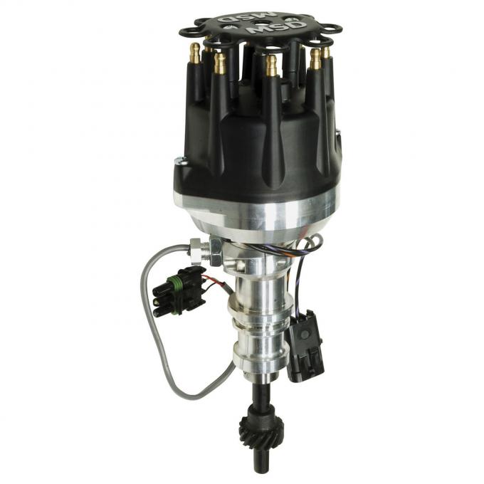 MSD Pro-Billet Cam Sync Distributor, Ford 351W, Steel Gear 2362